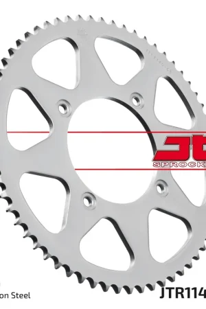 Premium JT SPROCKETS - REAR STEEL 63T, 428 - Sprockets - Duurzaam en Betrouwbaar